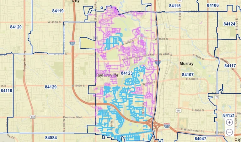 EDDM Taylorsville Map